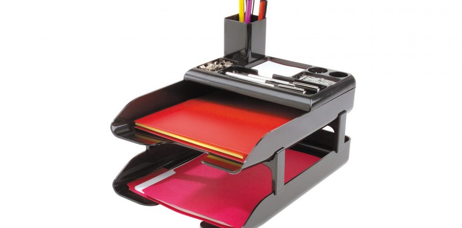 Corporate Desk Tray Set Lit $36