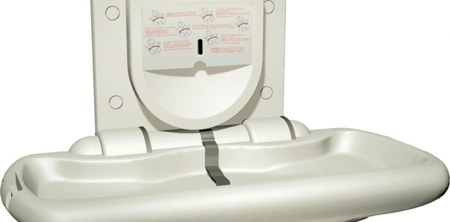 ASI 10-9012 Surface Mounted Baby Changing Station List $326