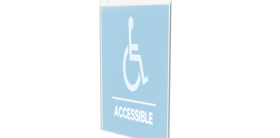 Classic Image Wall Mount Sign Holder 11×17 List $40