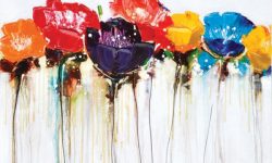 Jeweled Poppies I List $274.30