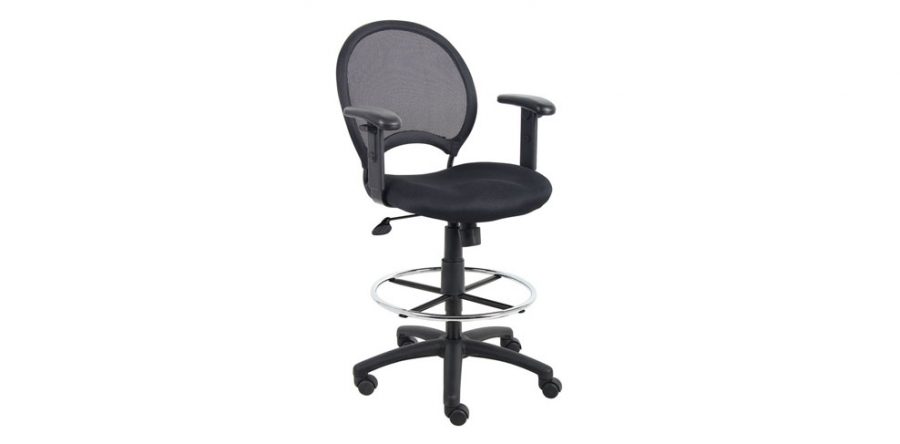Boss B16216 Black Mesh Stool List $270