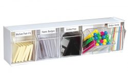 5 Bin Unit White List $45