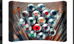 Artist Curved Wall Art $149.99