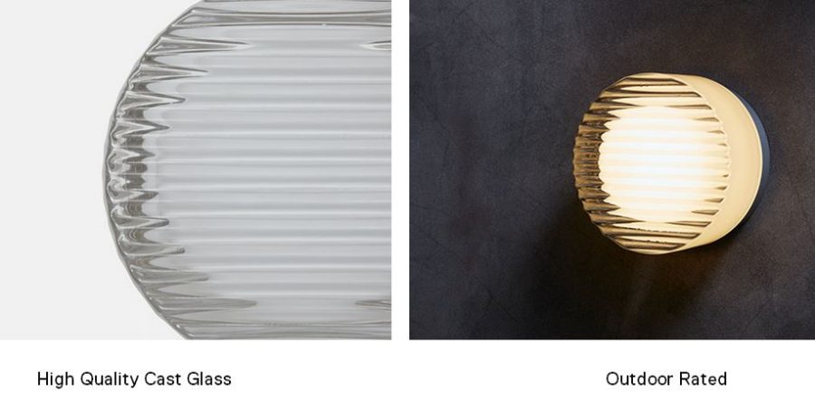 Crisp Wall Ceiling Fixture List $250